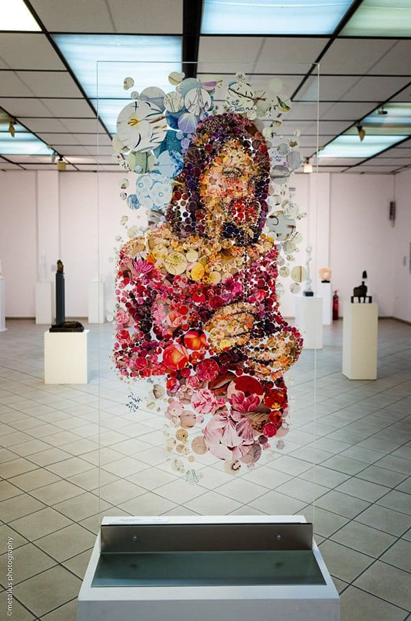 Artwork on clear plexiglass with direct UV print and white ink — QLTY