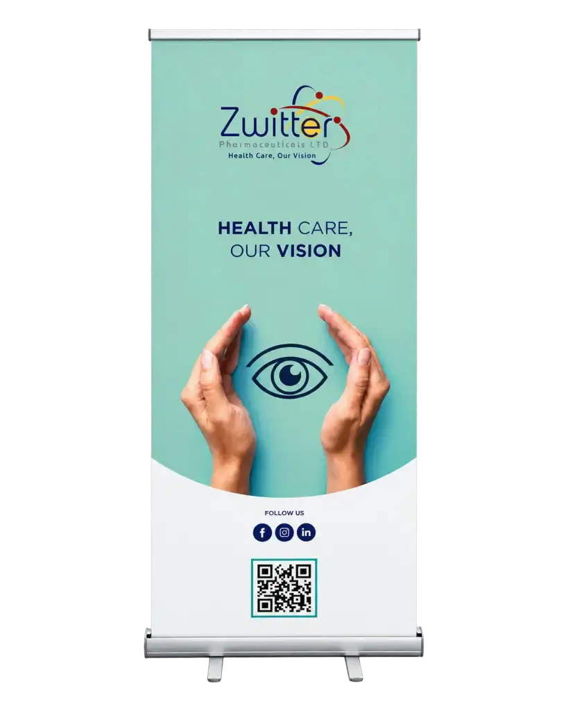 Zulam — Roll-up (PP blockout) for exhibitions, shop windows and corporate spaces