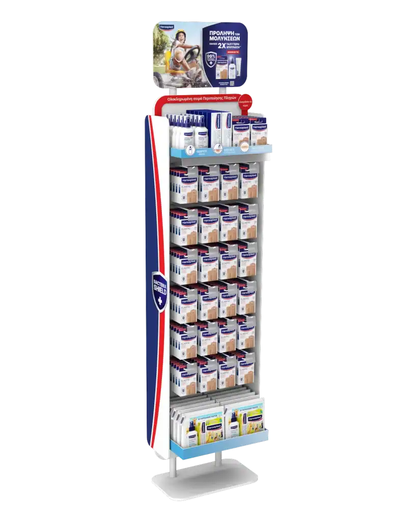 Floor stand Hansaplast